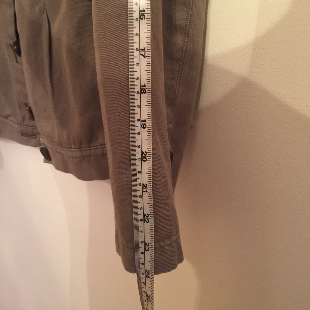 Max Mara Green Army Spring Jacket - Picture 6 of 7